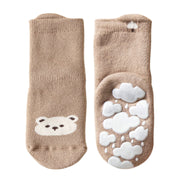 Calcetines con antideslizante - Osito Café