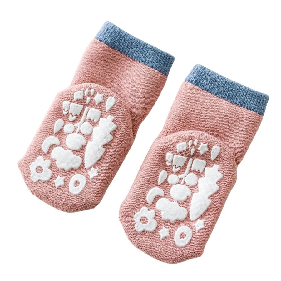 Calcetines con antideslizante - Conejo Rosado