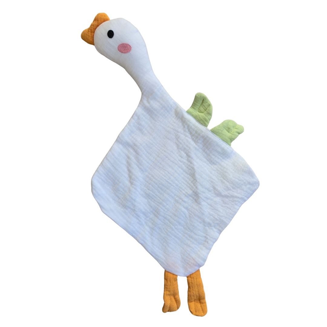 Tuto de Apego Bebé Pato Blanco | Muselina Suave
