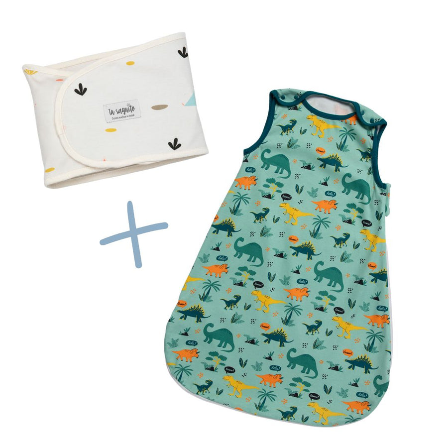 Pack Swaddle + TOG 1.0 Dinosaurios