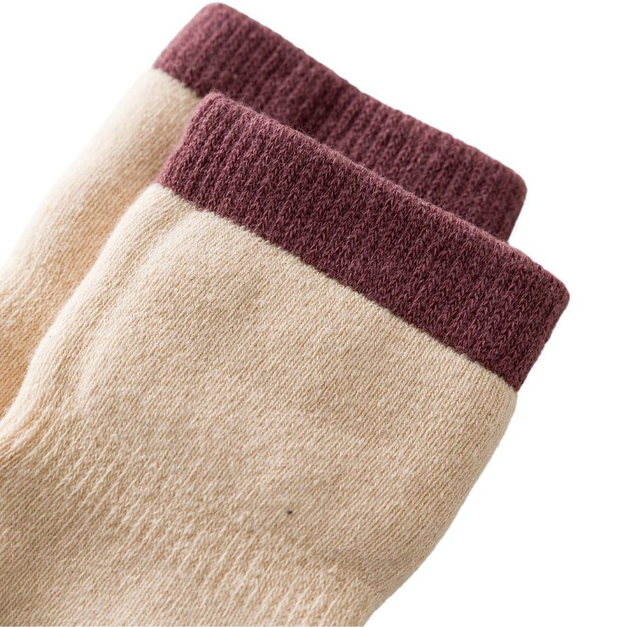 Calcetines con antideslizante - Ardilla Beige