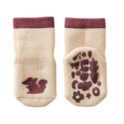 Calcetines con antideslizante - Ardilla Beige