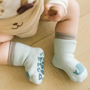 Calcetines con antideslizante - Ballena Celeste