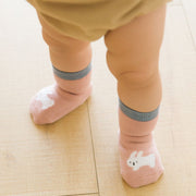 Calcetines con antideslizante - Conejo Rosado