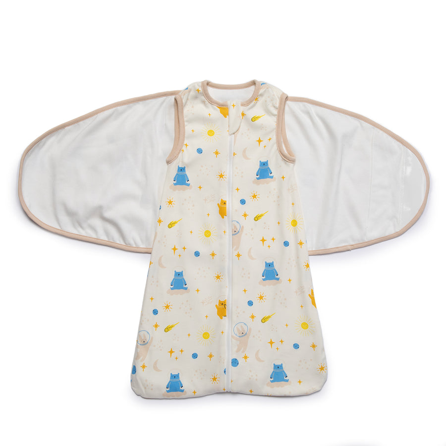Saco de dormir con swaddle TOG 1.0 - Cosmos