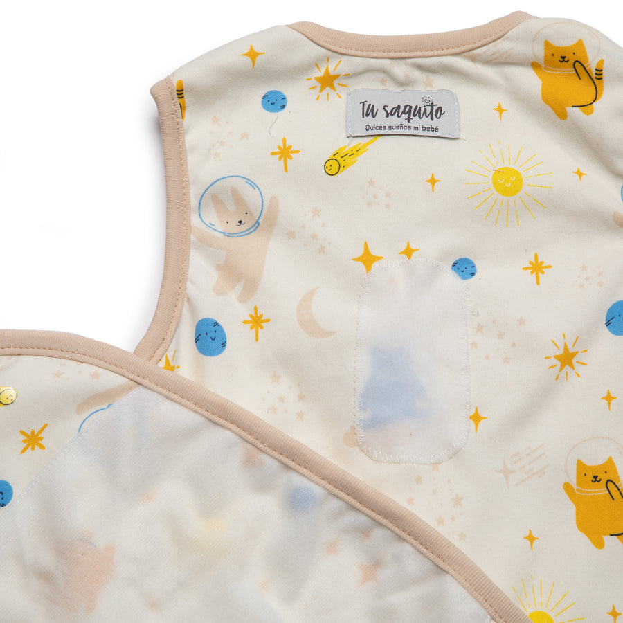 Saco de dormir con swaddle TOG 1.0 - Cosmos