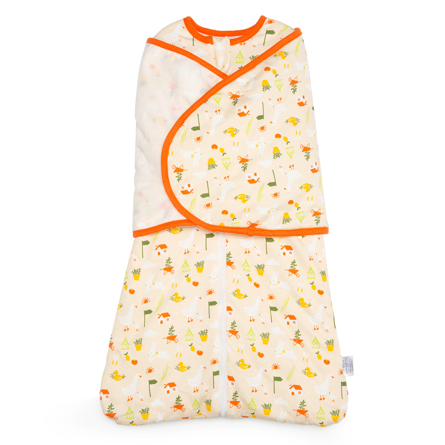 Saco de dormir con swaddle TOG 2.5 - Campo