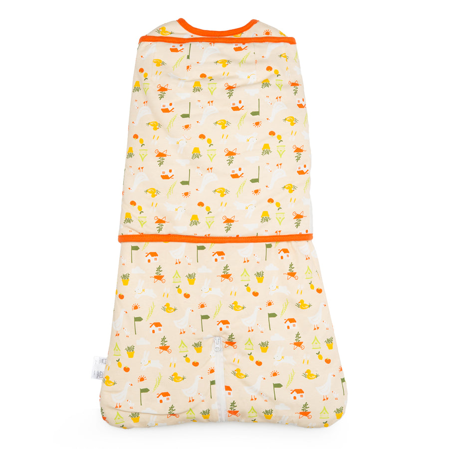 Saco de dormir con swaddle TOG 2.5 - Campo