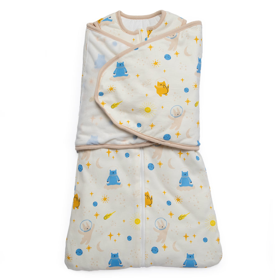 Saco de dormir con swaddle TOG 2.5 - Espacio