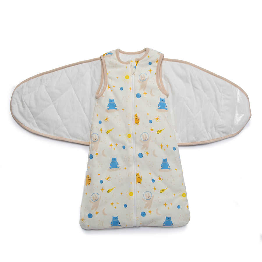 Saco de dormir con swaddle TOG 2.5 - Espacio